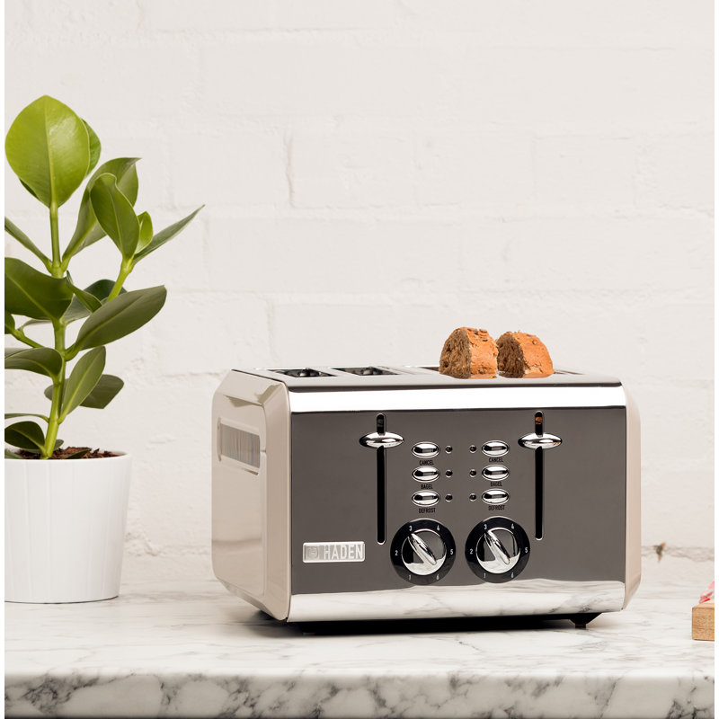 HADEN Cotswold 4Slice Wide Slot Toaster & Reviews Wayfair